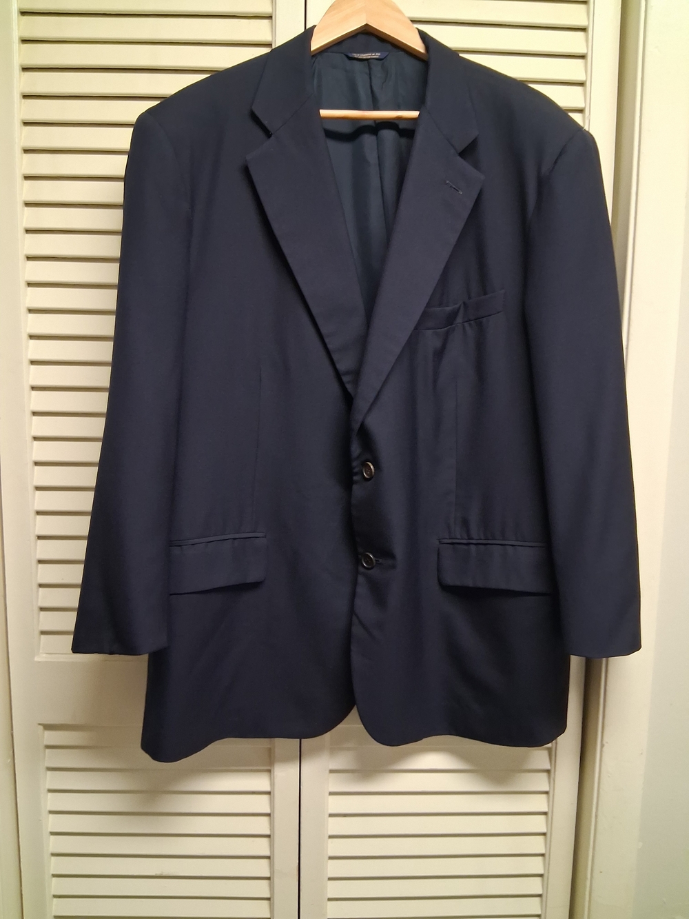 Vintage Luxurious Brooks Brother's 100 Pure Wool Men's Suit Blazer 48R /43W